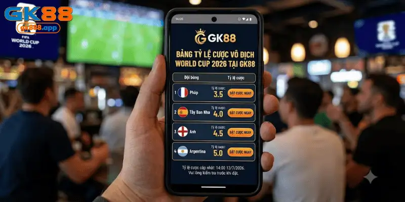 kèo nhà cái world cup 2026 gk88